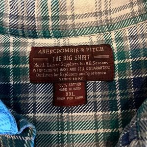 Real vintage Abercrombie big shirt circa 1996